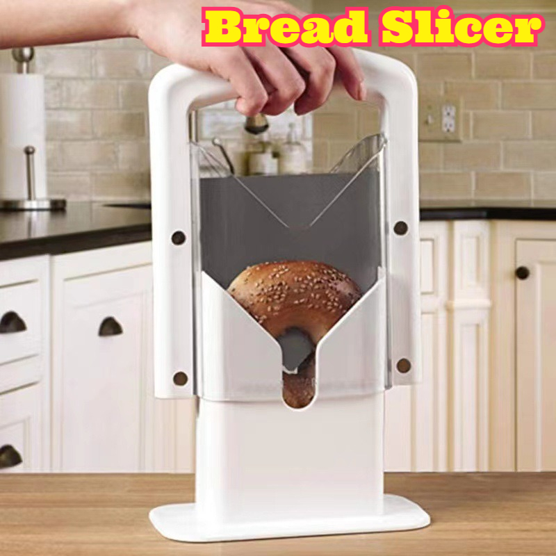 Kitchen Gadgets Guide - Brot-Schneidegerät, Küchenwerkzeug, Praktisches Backzubehör, Gleichmäßiger Scheibenschneider,