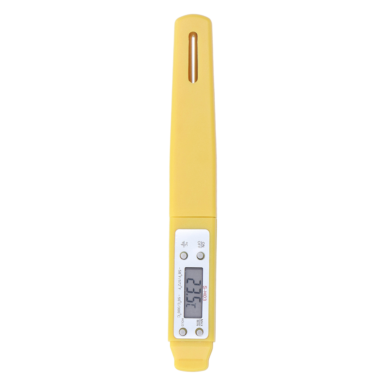 Kitchen Gadgets Electronic - Digitales Küchen-Lebensmittelthermometer, Edelstahl, elektronisches Temperaturanzeige, Werkzeugthermometer