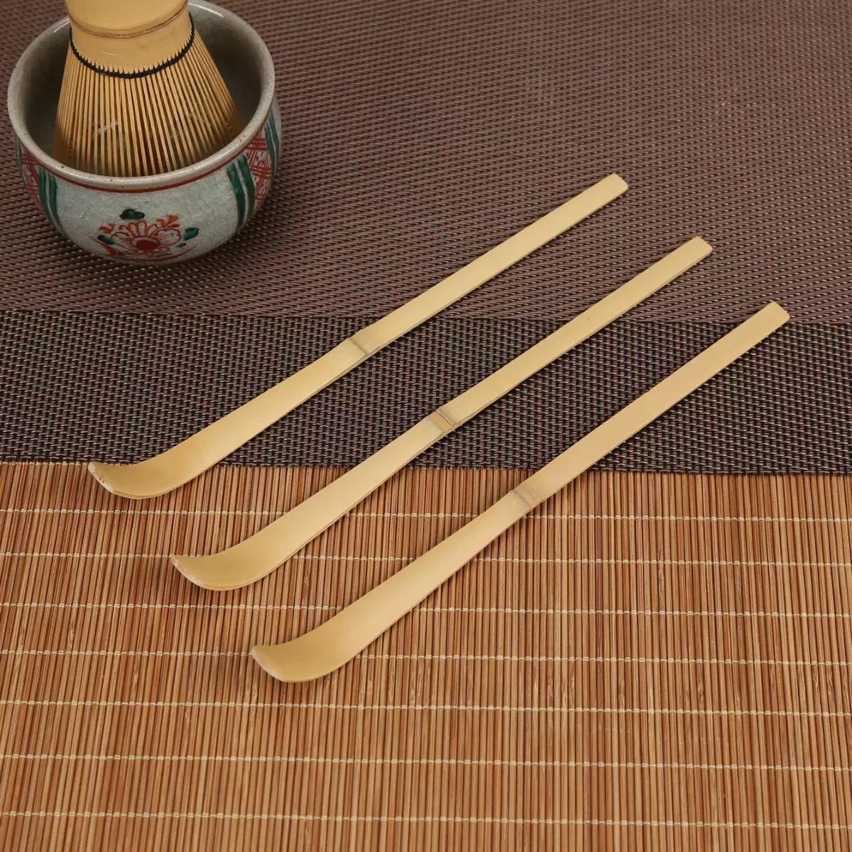 Kitchen Gadgets Guide - Holz-Teebesteck Matcha-Löffel Teaware Teelöffel Handgefertigte Schwarze