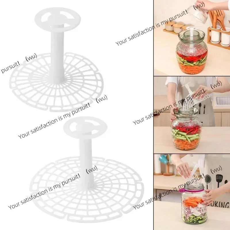 Kitchen Gadgets Made In Usa - Drückbarer Kunststoffhalter, geeignet für Einmachgläser, koreanische