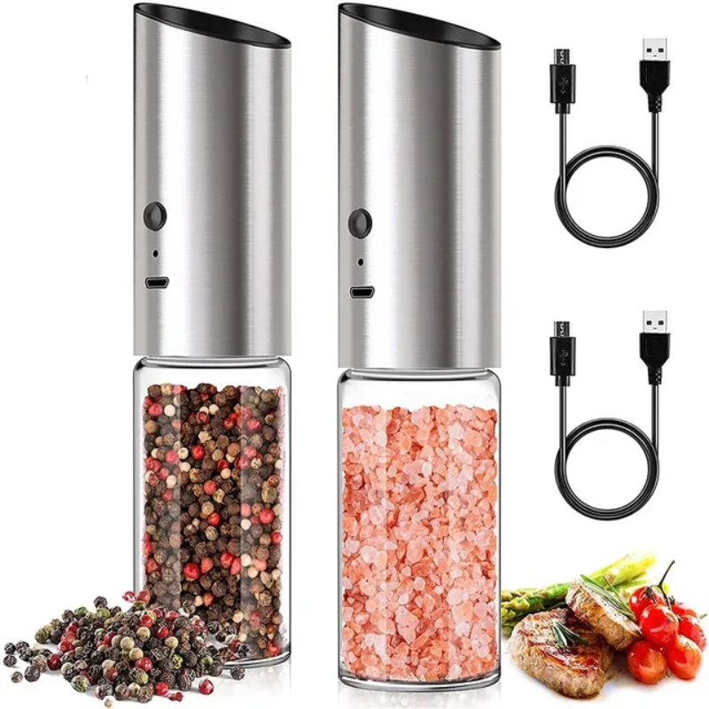 Kitchen Gadgets Smart - ZaiXiao Elektrische Salz- und Pfeffermühle, USB