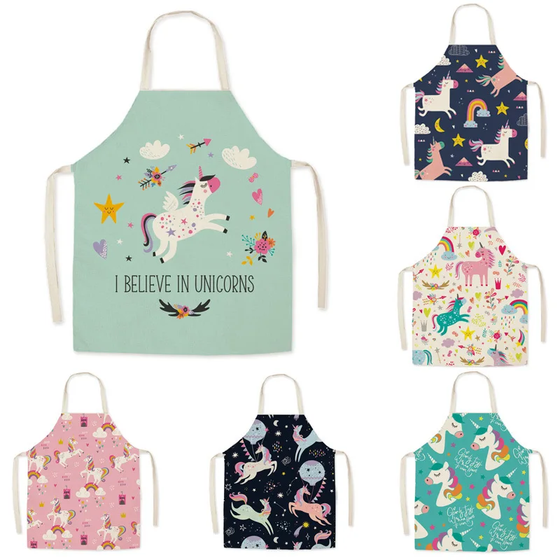Kitchen Gadgets Trending - Cartoon Einhorn Mode Baumwolle Leinen Stoff