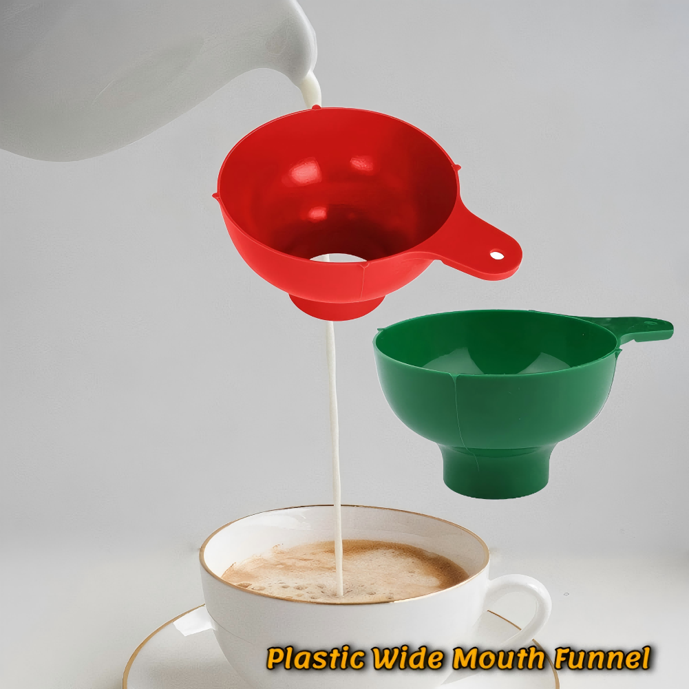 Kitchen Gadgets Popular - Hochwertiger Weithals-Trichter aus Kunststoff für Salatdressing