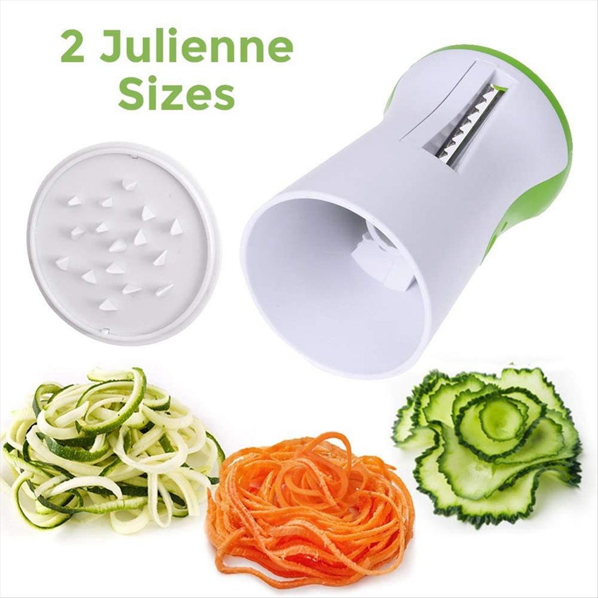 Spiralizer Vegetable Noodle - KSOL Hochleistungs-Spiralschneider für Gemüse, Gemüsespiralschneider, Nudel-
