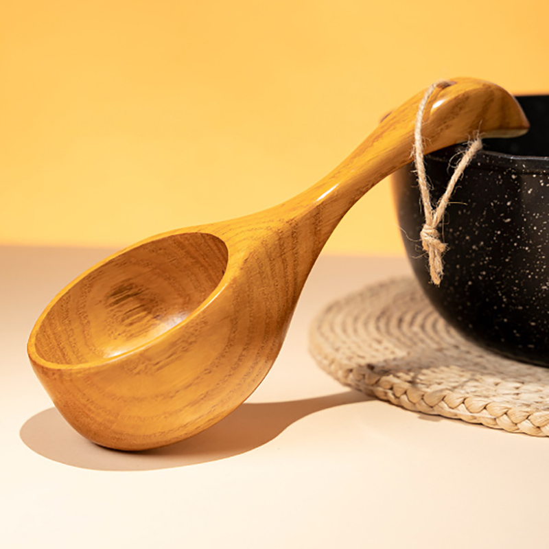 Kitchen Gadgets Japanese - Japanische Küchenhelfer aus Holz, große Suppenkelle,
