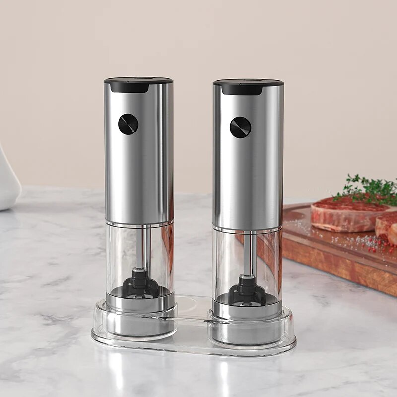 Kitchen Gadgets Smart - Elektrische automatische Mühle Pfeffer-und Salz mühle