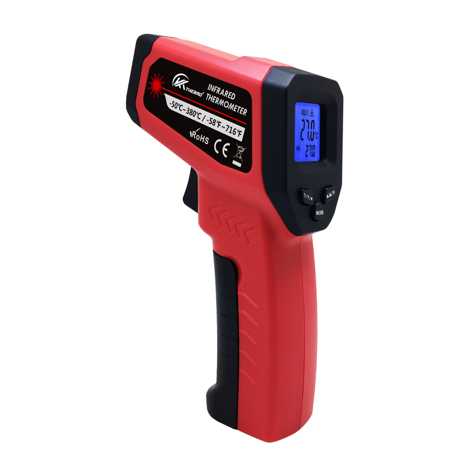 Kitchen Gadgets Electronic - LCD industrielles elektronisches Thermometer berührungs los-50