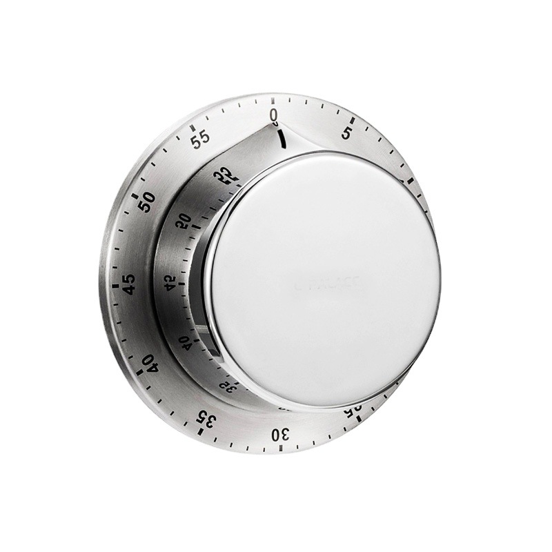 Kitchen Gadgets Smart - Mechanischer Wecker, magnetischer Küchentimer, Edelstahl-Timer, Backerinnerung