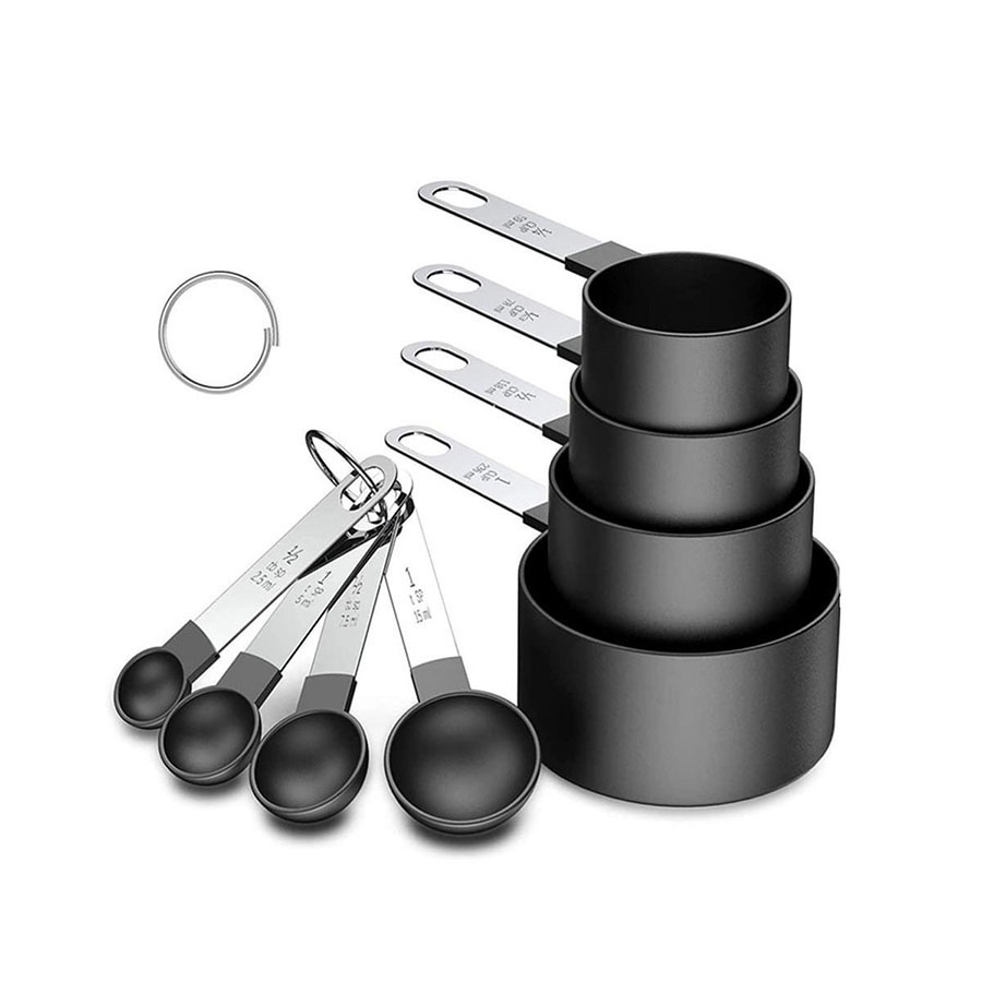 Kitchen Gadgets Must Have - 4PCS/8PCS kunststoff messbecher Löffel Set Edelstahl