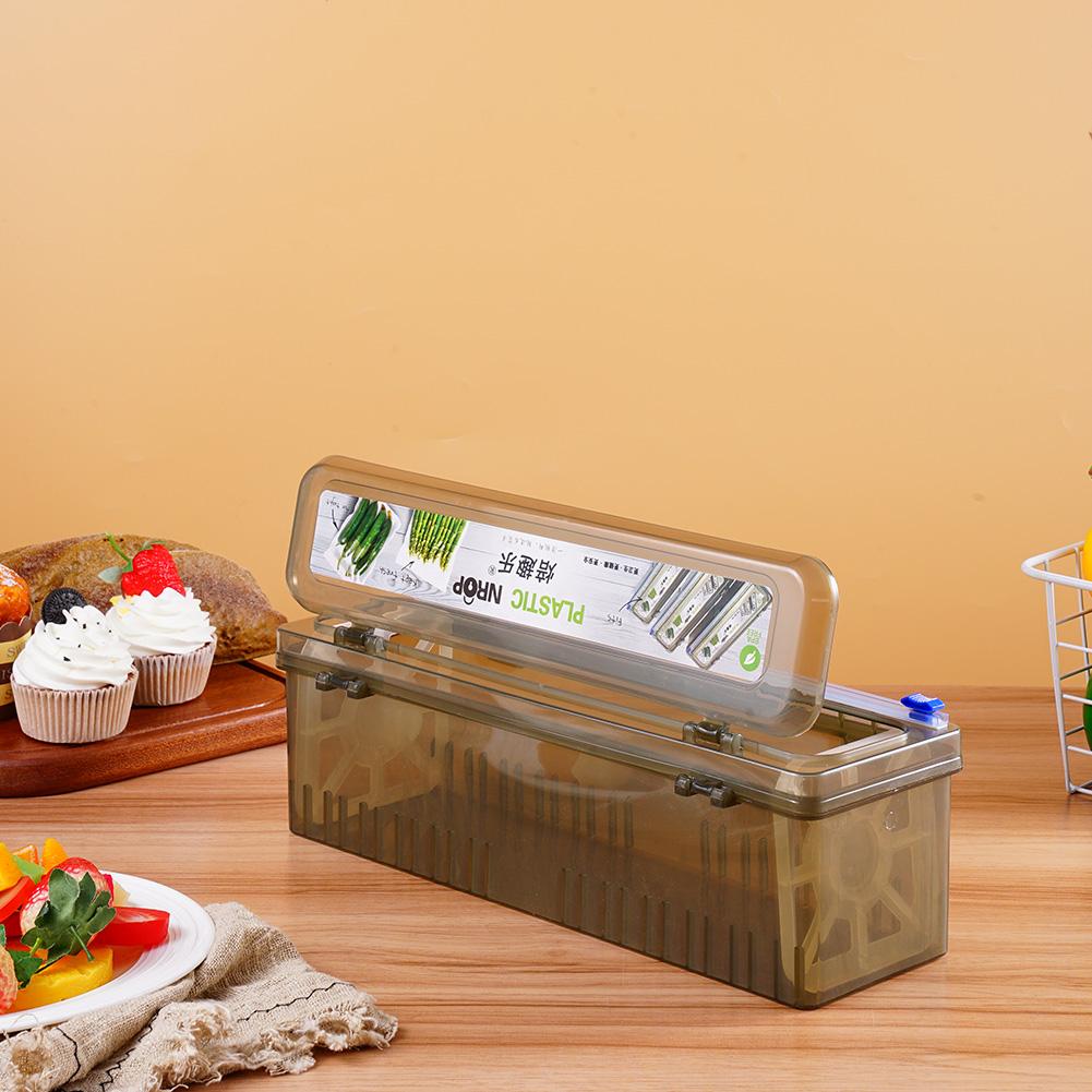 Kitchen Gadgets Must Have - Kunststoff Wrap Dispenser Frischhaltefolie Cutter Küche