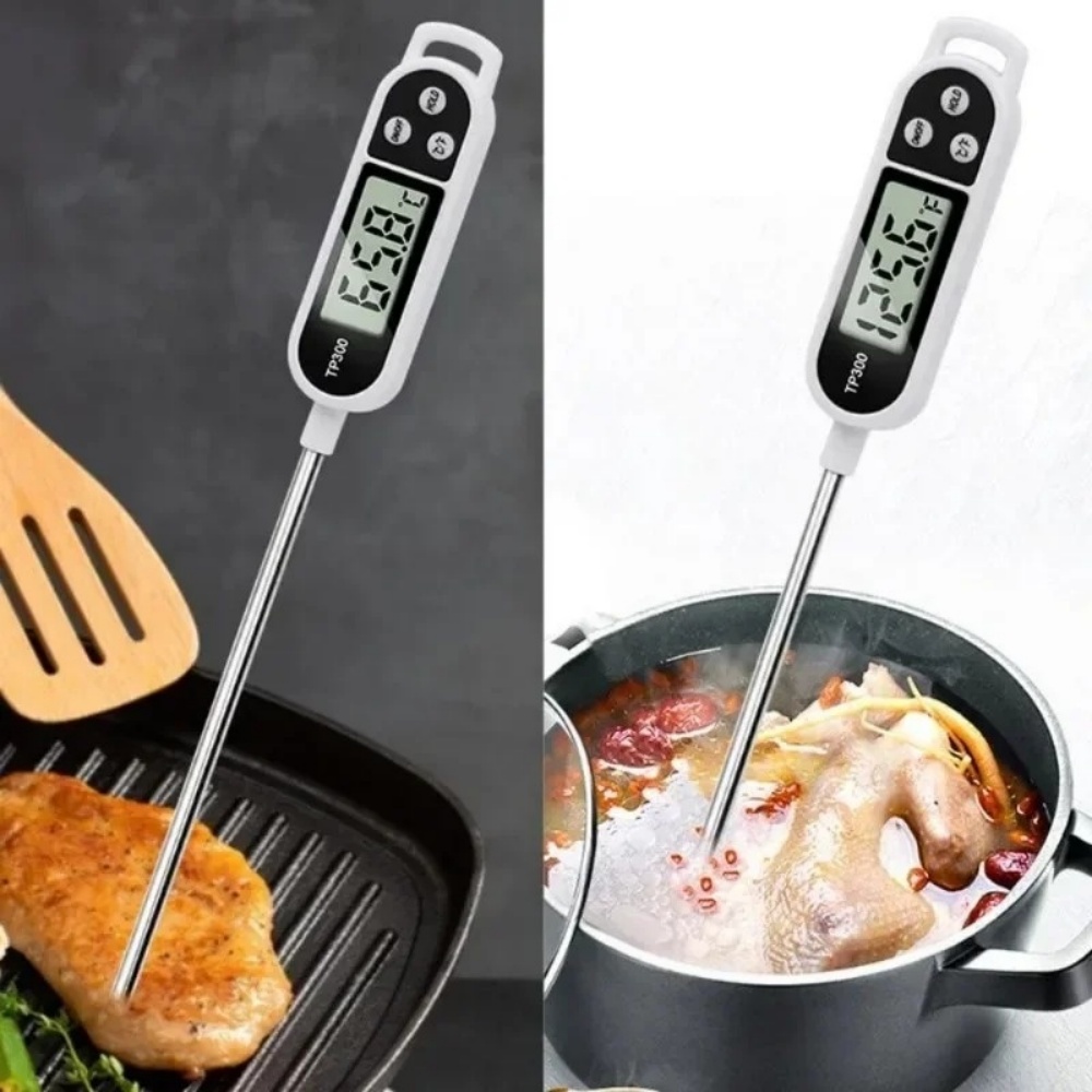 Kitchen Gadgets Electronic - Digitales Küchen-Lebensmittelthermometer TP300 Wasser- und Ölthermometer