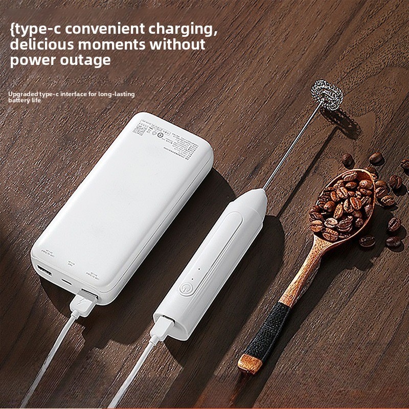 Kitchen Gadgets Electronic - Elektrischer Kaffee-Milchaufschäumer, Handmixer für Kaffee und