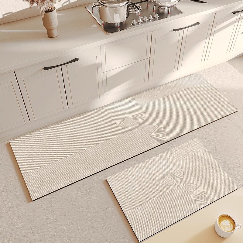 Kitchen Gadgets Japanese - Küche Boden Matte PVC Wasserdichte Vinyl
