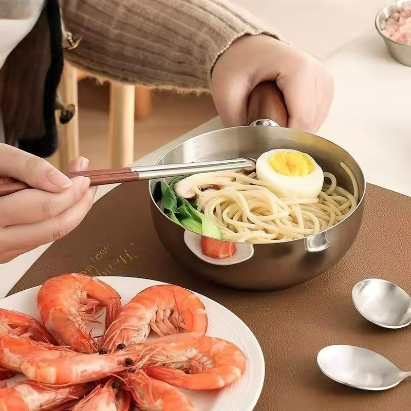 Edelstahl-Topf mit Walnussholz – Kitchen Gadgets Electronic Bewertung und Preis