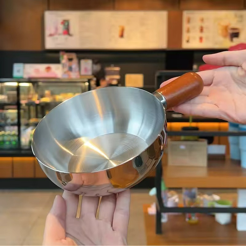 Edelstahl-Topf mit Walnussholz – Kitchen Gadgets Electronic Bewertung und Preis