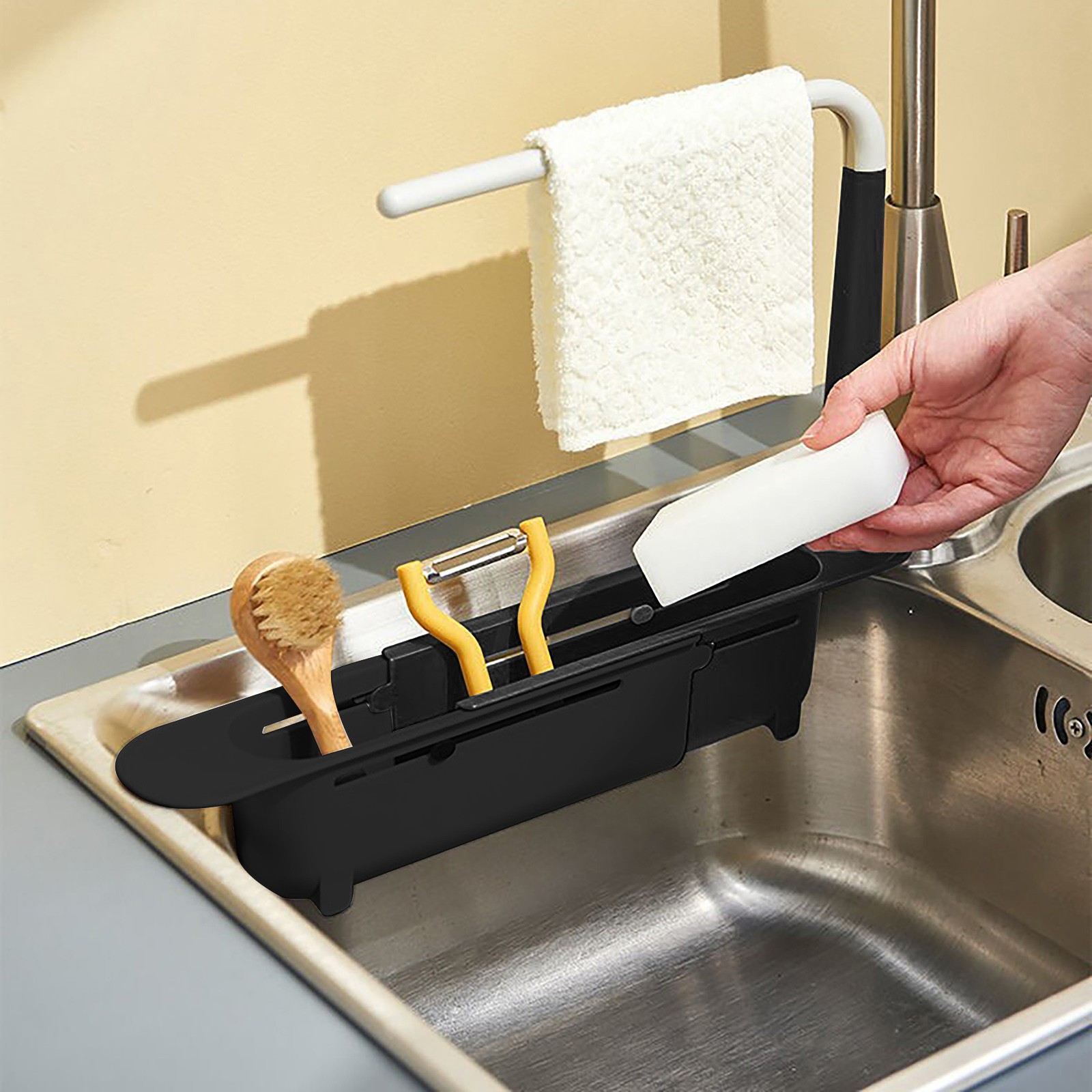 Teleskop Spüle Regal Abtropffl – Kitchen Gadgets Must Have Bewertung und Preis