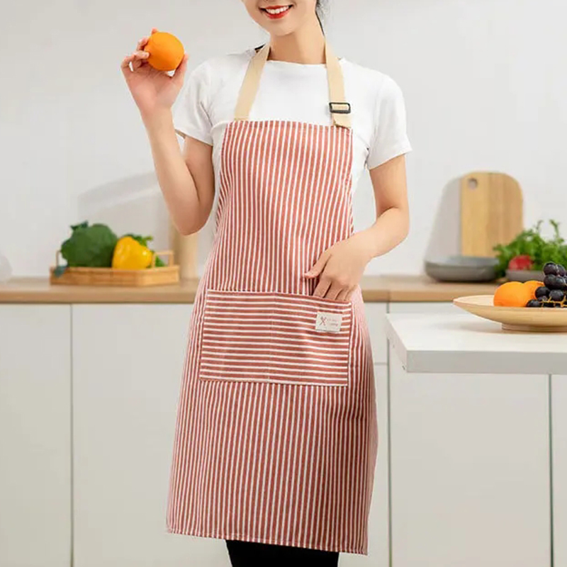 Leinen-gestreifte Schürze, atm – Kitchen Gadgets Trending Bewertung und Preis