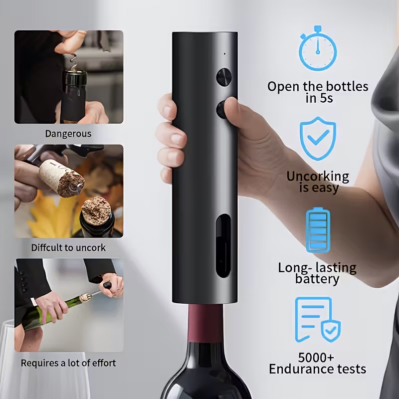 Elektrisches Weinflaschenöffne – Electric Can Opener Bewertung und Preis