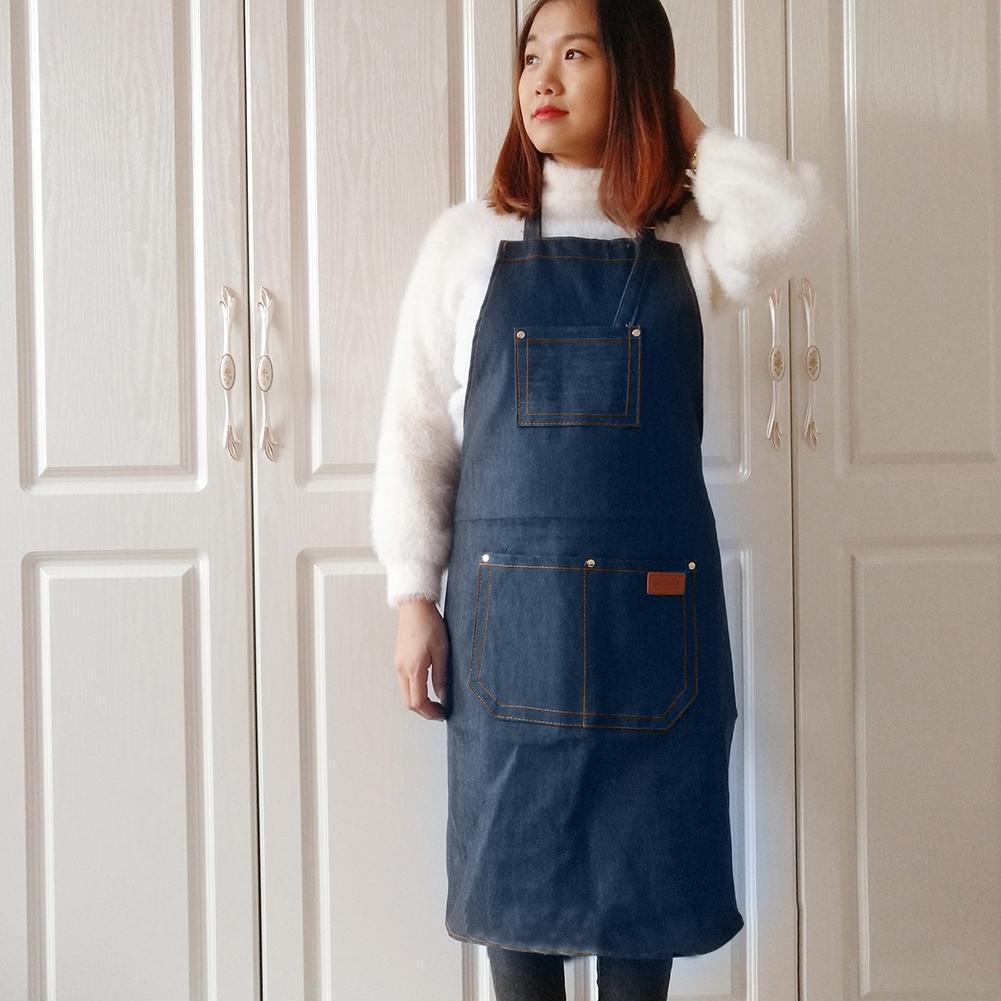 Haushalt Denim Schürze Öl-proo – Kitchen Gadgets Trending Bewertung und Preis