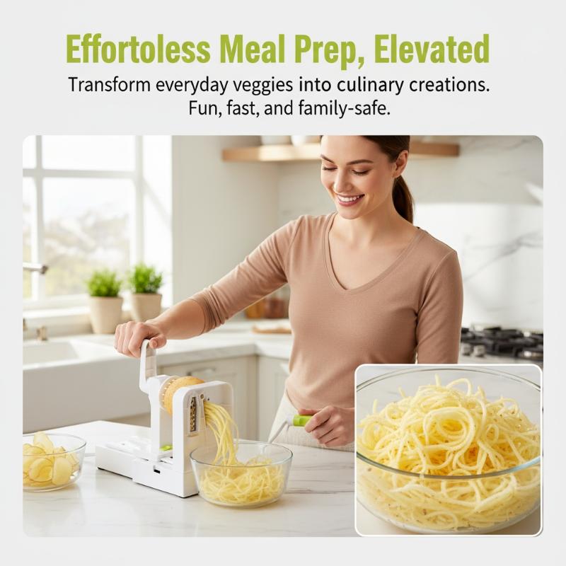 Edelstahl-Kartoffelnudelmaschi – Spiralizer Vegetable Noodle Bewertung und Preis