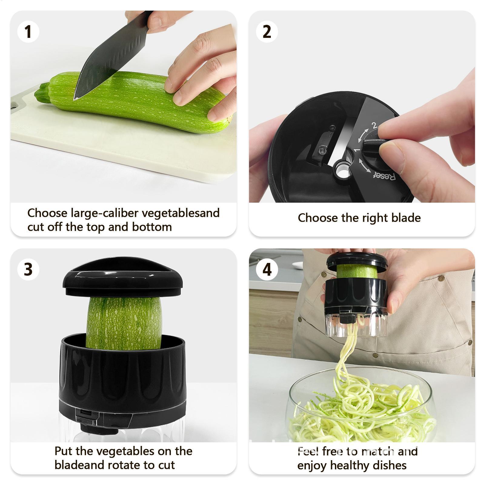 Zucchini-Spiralschneider, Nude – Spiralizer Vegetable Noodle Bewertung und Preis