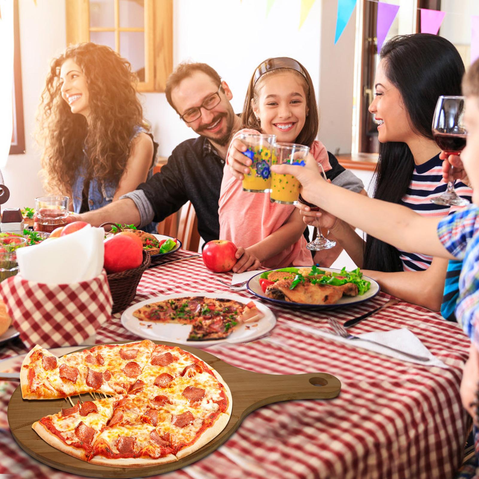 Pizza-Schneidebrett aus Holz,  – Kitchen Gadgets Guide Bewertung und Preis