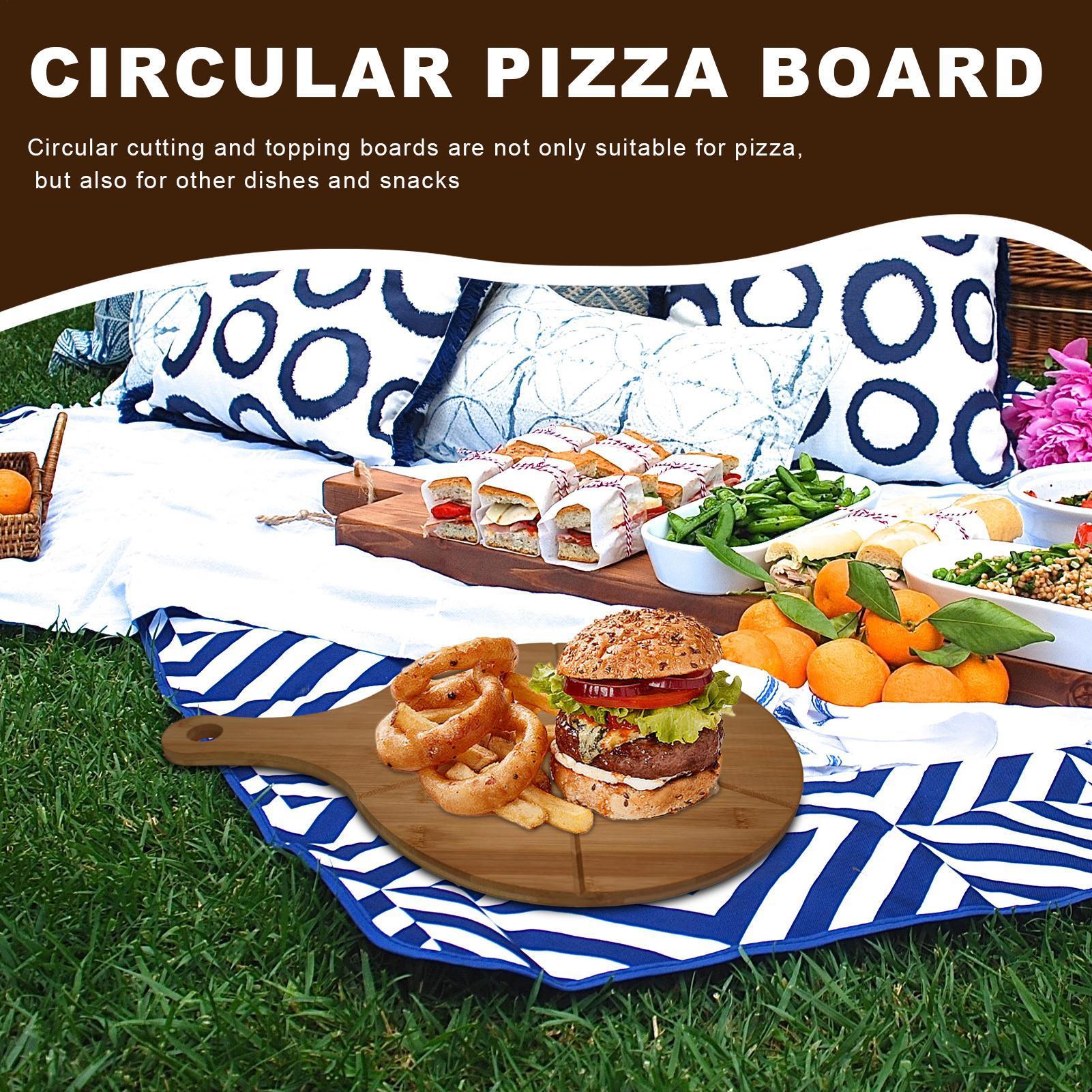 Pizza-Schneidebrett aus Holz,  – Kitchen Gadgets Guide Bewertung und Preis