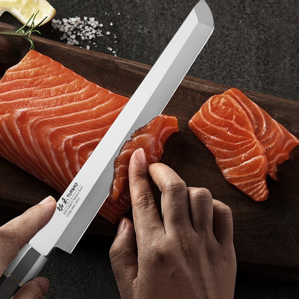 Turwho-Japanisches Sashimi-Mes – Kitchen Gadgets Japanese Bewertung und Preis
