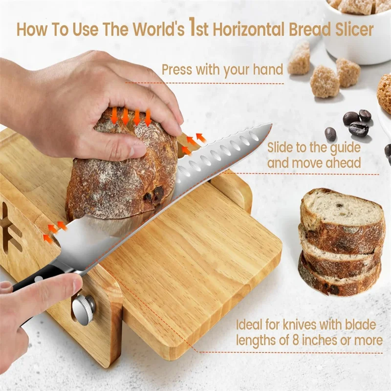 Brot-Schneidehilfe Horizontale – Kitchen Gadgets Guide Bewertung und Preis
